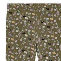 BIRKHOLM Leggings Grøn Blomstermark